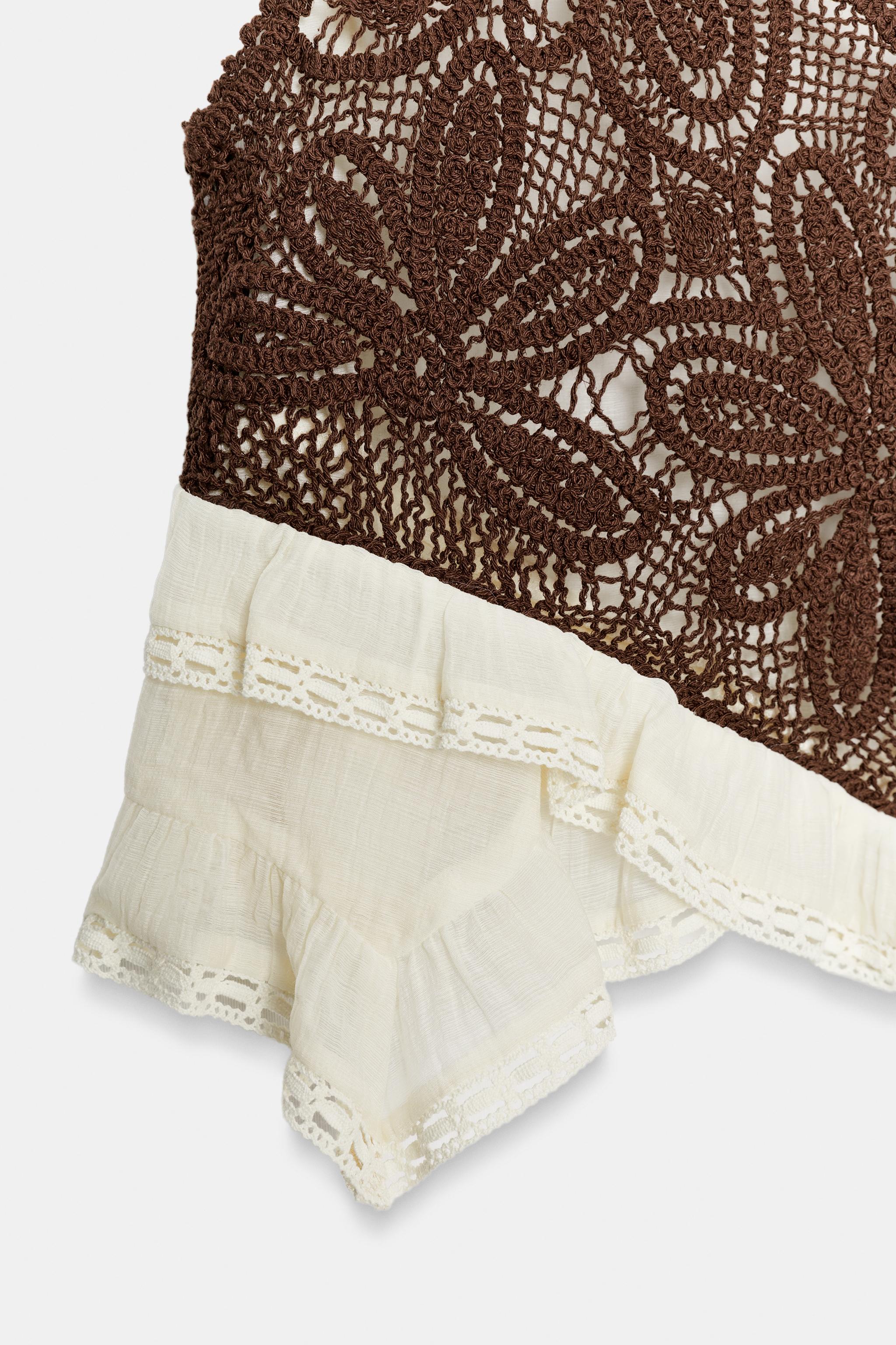 COMBINATION CROCHET TOP